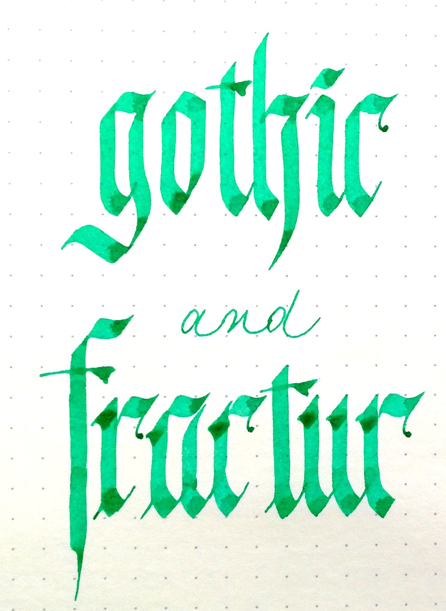 Meditative calligraphy - Gothic font Fraktur (Gothic, Fraktur) - My, Calligraphy, Gothic font, Gothic, Video, Longpost