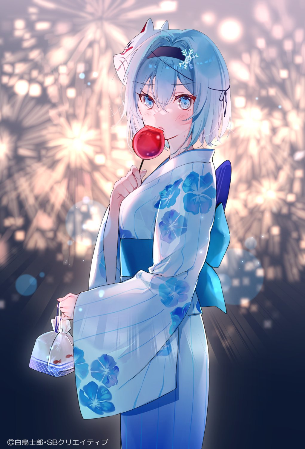 Sora Ginko - Anime, Anime art, Sora Ginko, Ryuuou no Oshigoto!, Art, Girls, Yukata