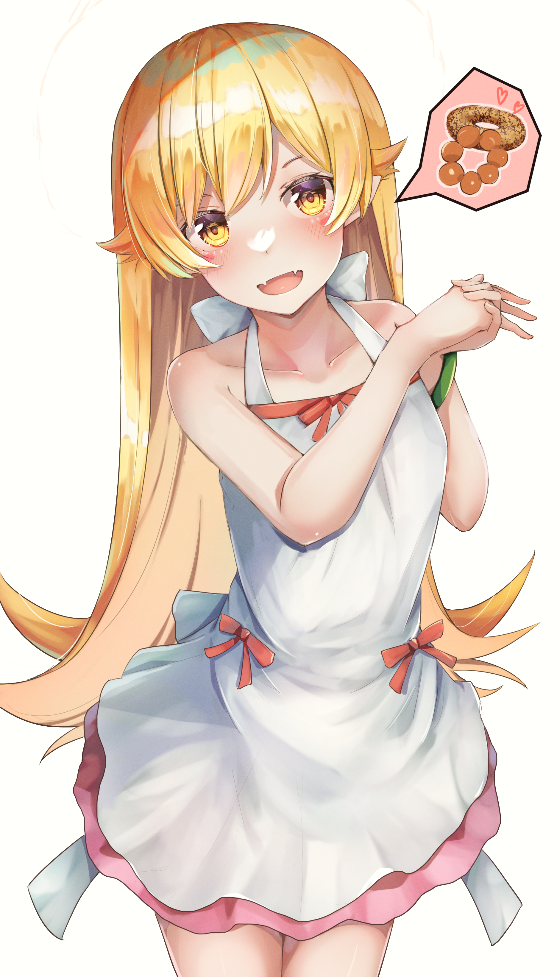 Could you buy me... my favorites) - Shinobu oshino, Monogatari series, Anime art, Anime, Art, Uyuta