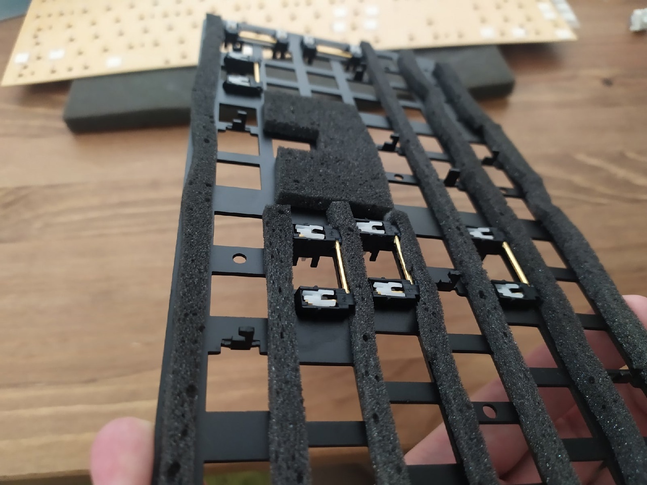 I assemble a mechanical keyboard with my own hands - My, Keyboard, With your own hands, Computer, Hobby, Гаджеты, Video, GIF, Longpost, Needlework with process