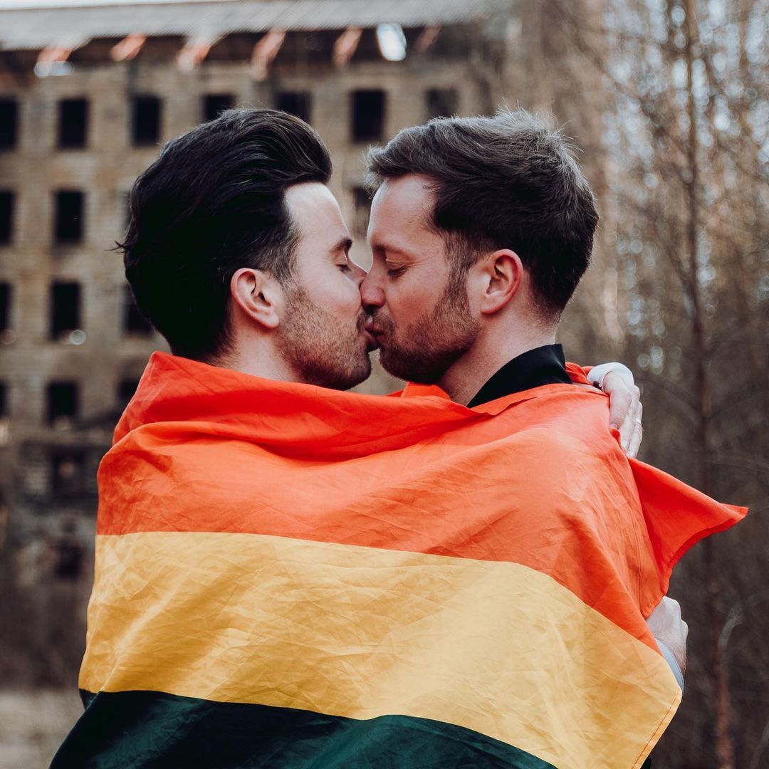 moment of joy - Gays, LGBT, Kiss, The photo, Longpost