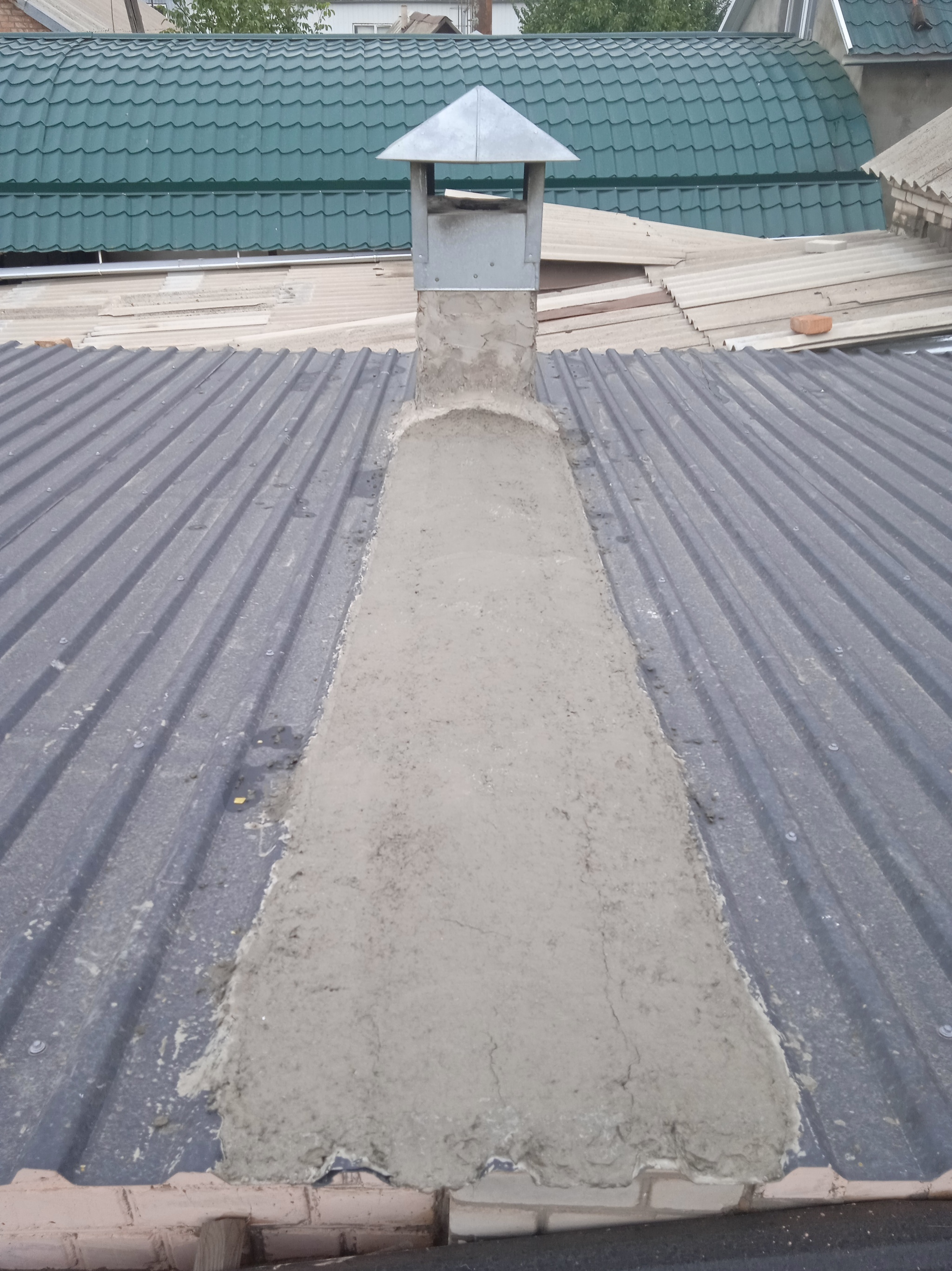 Craftsmanship or craftsmanship? - My, Roof, Repair