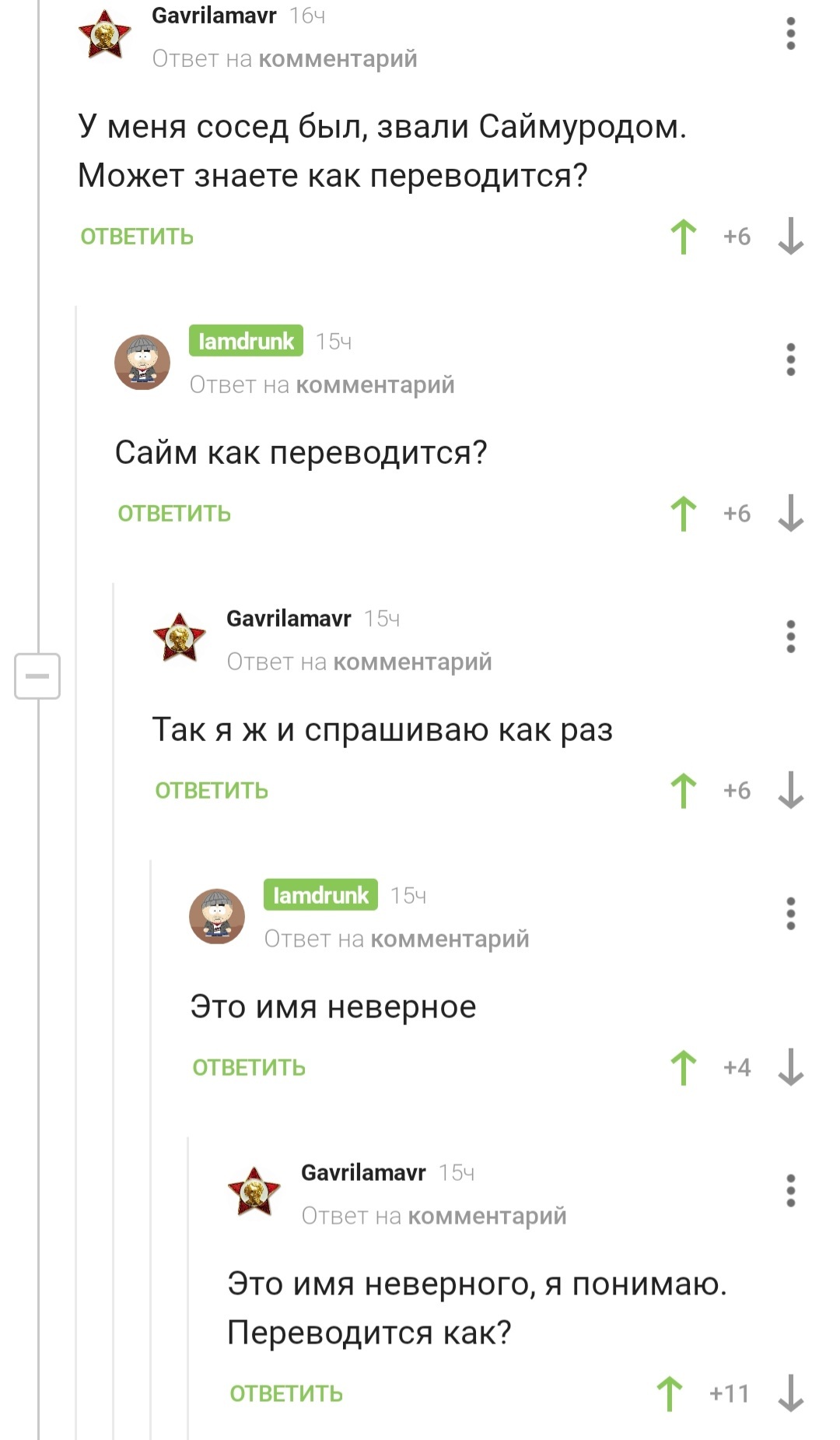 Acquaintance - Comments on Peekaboo, Screenshot, Uzbeks, Names, Longpost