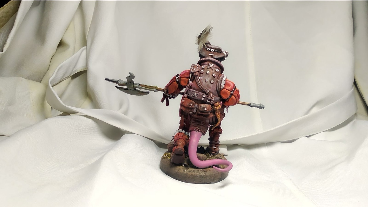 Captain AlaCRYSto - Warhammer fantasy battles, Warhammer: age of sigmar, Polymer clay, Skaven, Wh Art, Miniature, Painting miniatures, With your own hands, Longpost