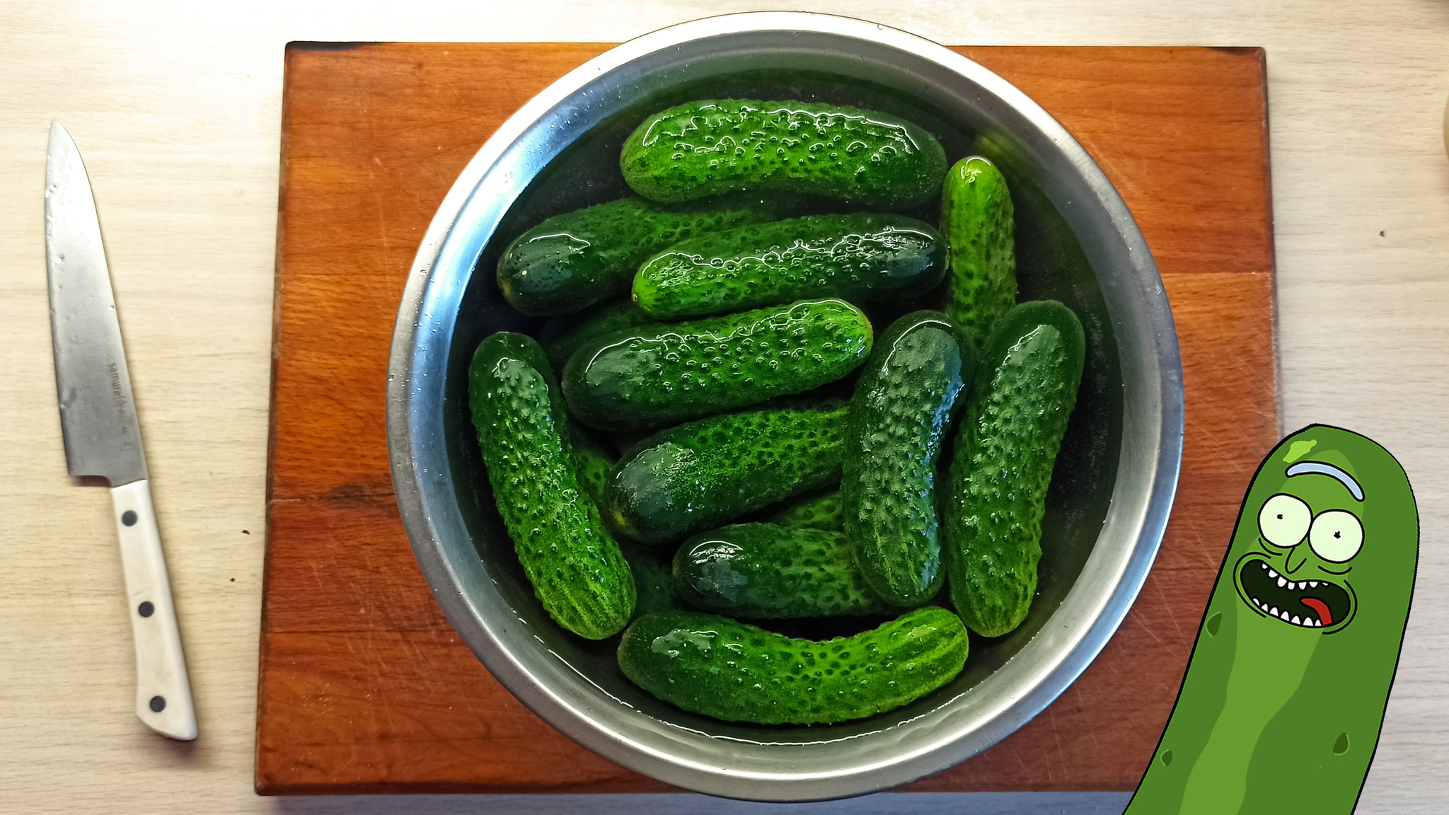 Salted cucumbers with pepper - My, Recipe, The photo, Cooking, Lightly salted cucumbers, GIF, Longpost