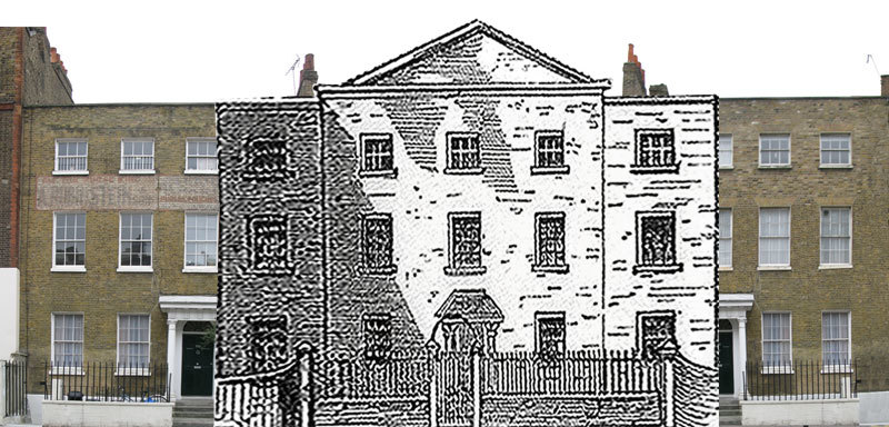 Daniel Defoe's plot of land in London - My, London, Great Britain, Daniel Defoe, Robinson Crusoe, The street, House, Land plot, The property, Longpost