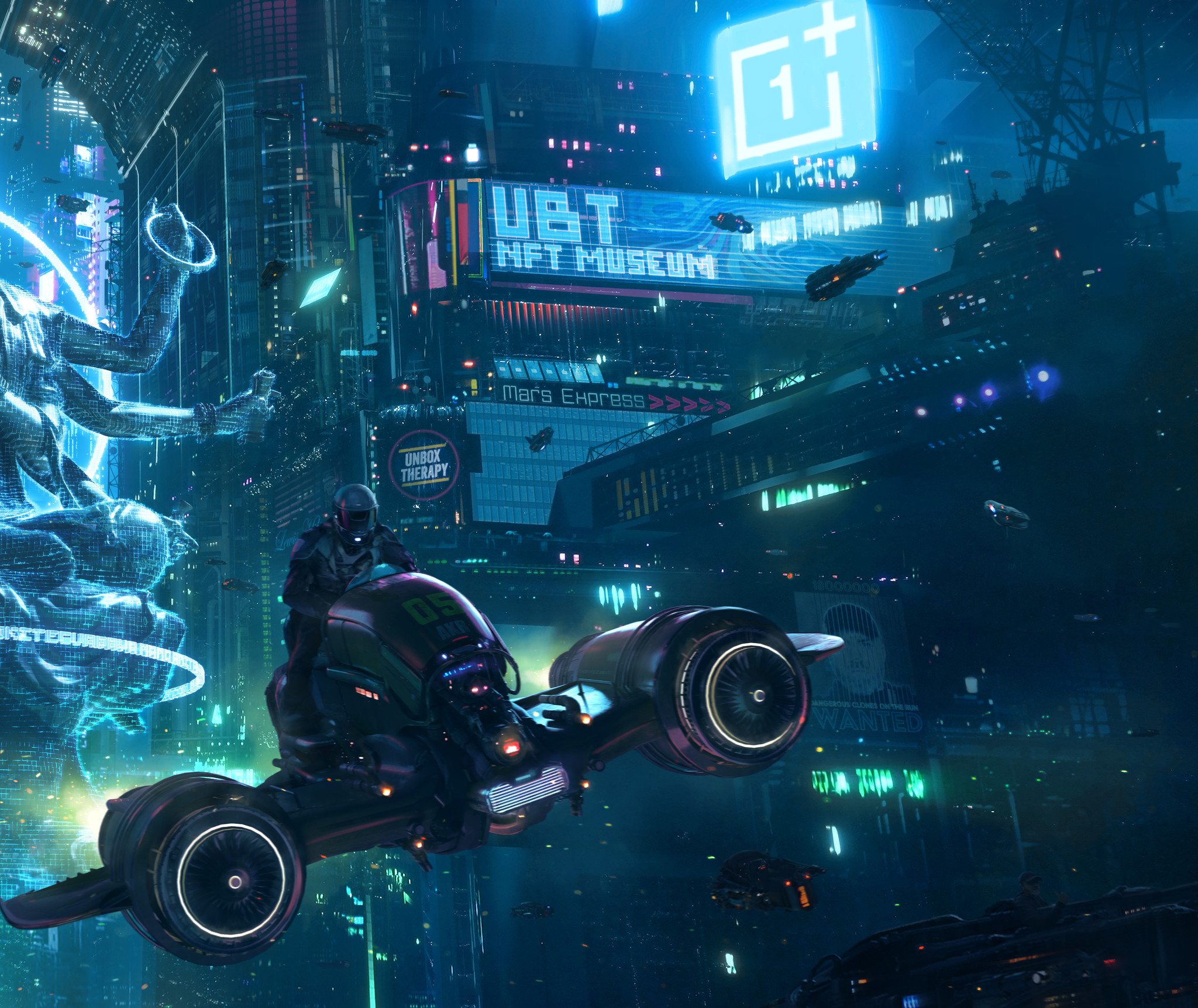 Street racing - Art, Images, Drawing, Digital drawing, Daniel Liang, Cyberpunk, Futurism, Longpost