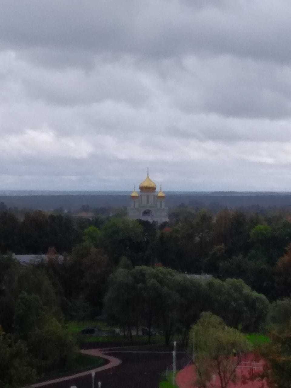 Pushkin from the height of the St. George's tower of the Fedorovsky town - My, Saint Petersburg, Within Pushkin, Longpost