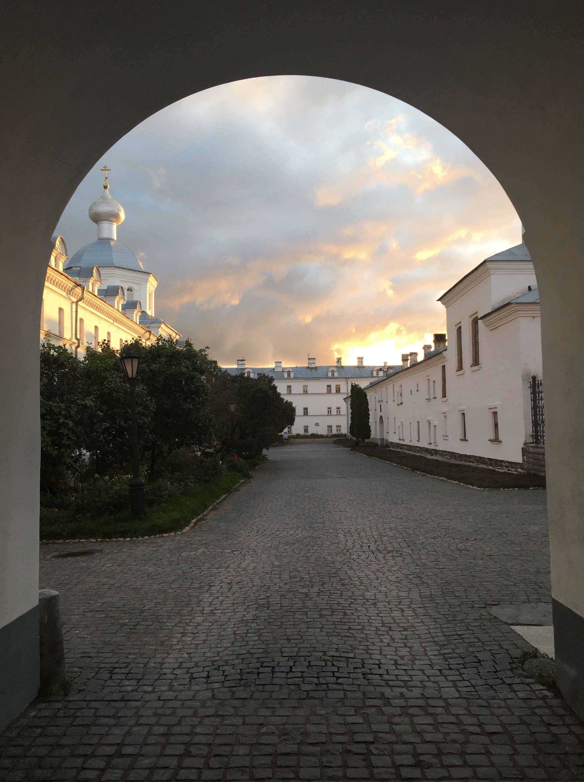 road to the light - My, Balaam, Valaam Monastery, Sunset, Island, Architecture, Temple