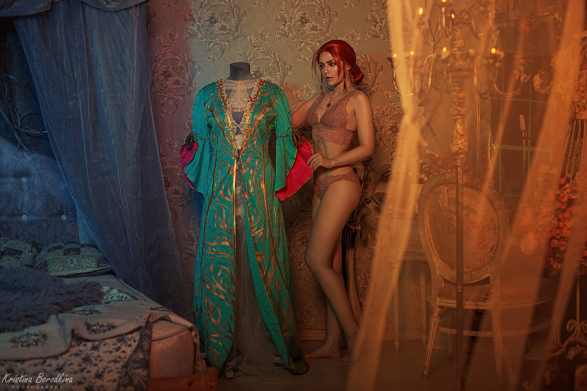 Triss Merigold / The Witcher - NSFW, My, Triss Merigold, Witcher, The Witcher 3: Wild Hunt, Cosplay, Girls, Games, Longpost