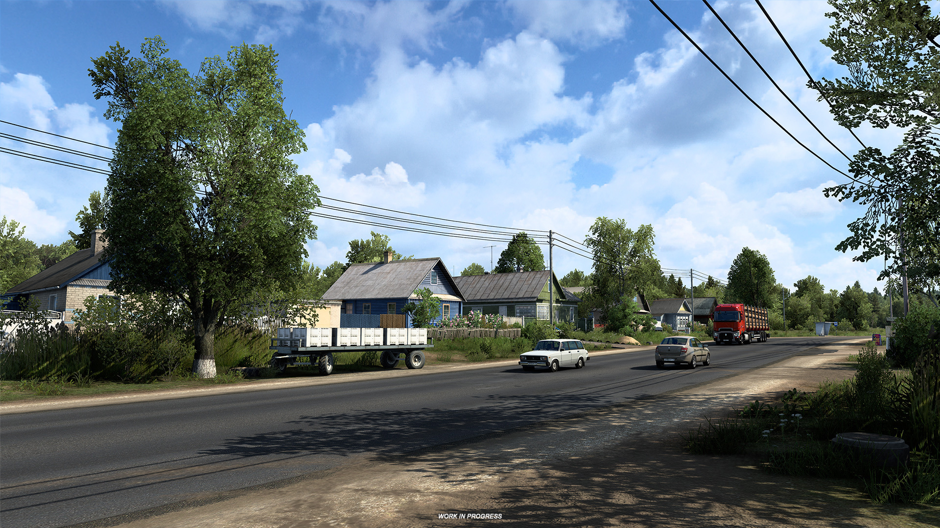 Russian villages in the next #DLC game #HeartOfRussia #EuroTruckSimulator2 #ets2 #HeartofRussia - Euro Truck Simulator 2, DLC, Longpost