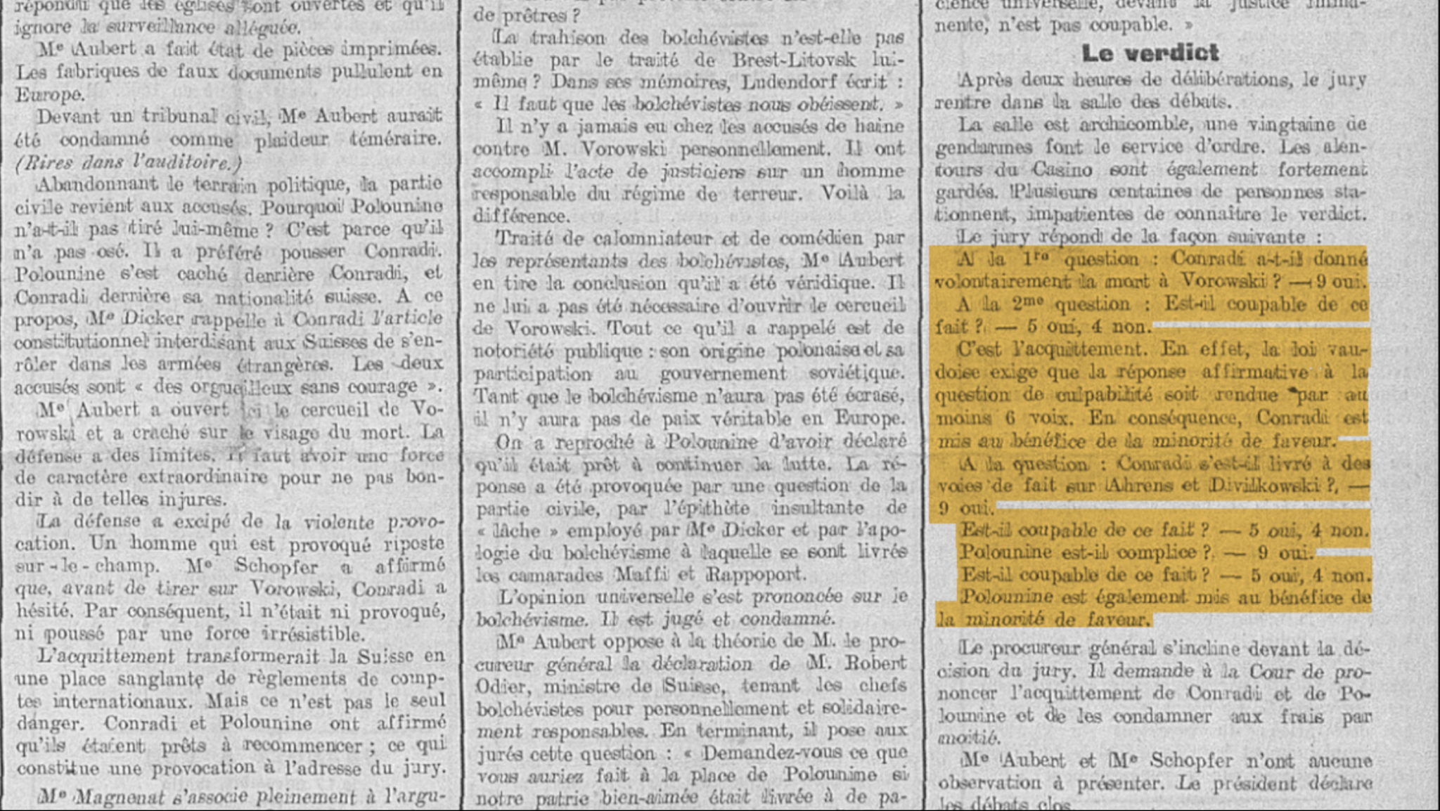 The murder of the Soviet ambassador Vorovsky. How a Swiss court convicted a murder victim. Part 2 - My, the USSR, History of the USSR, Civil War, Longpost