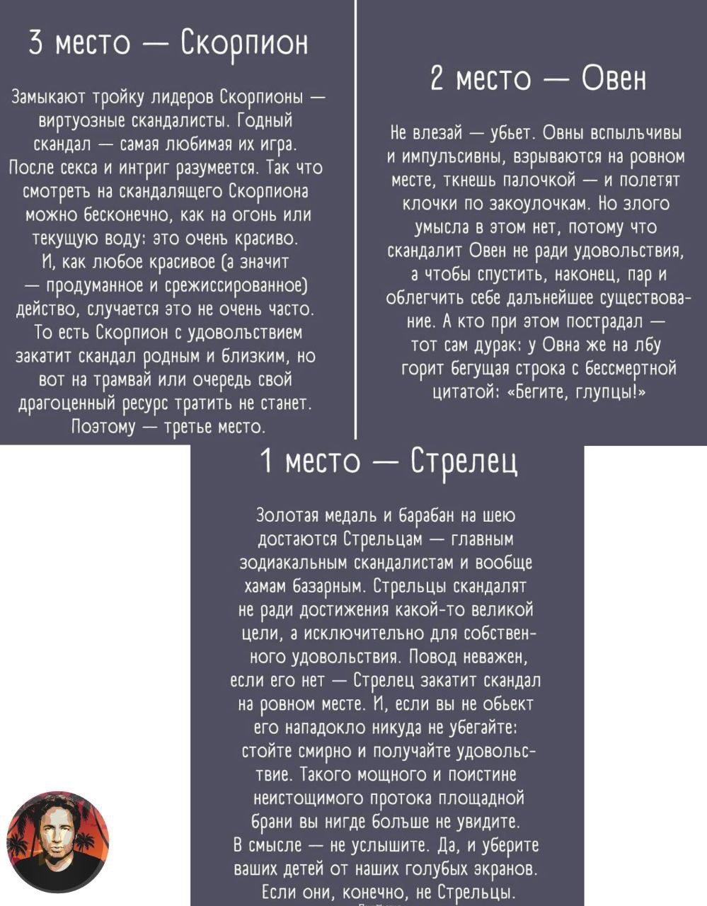 Правда или нет? - Гороскоп, Знаки зодиака, Юмор, Ирония, Люди, Характер, Длиннопост