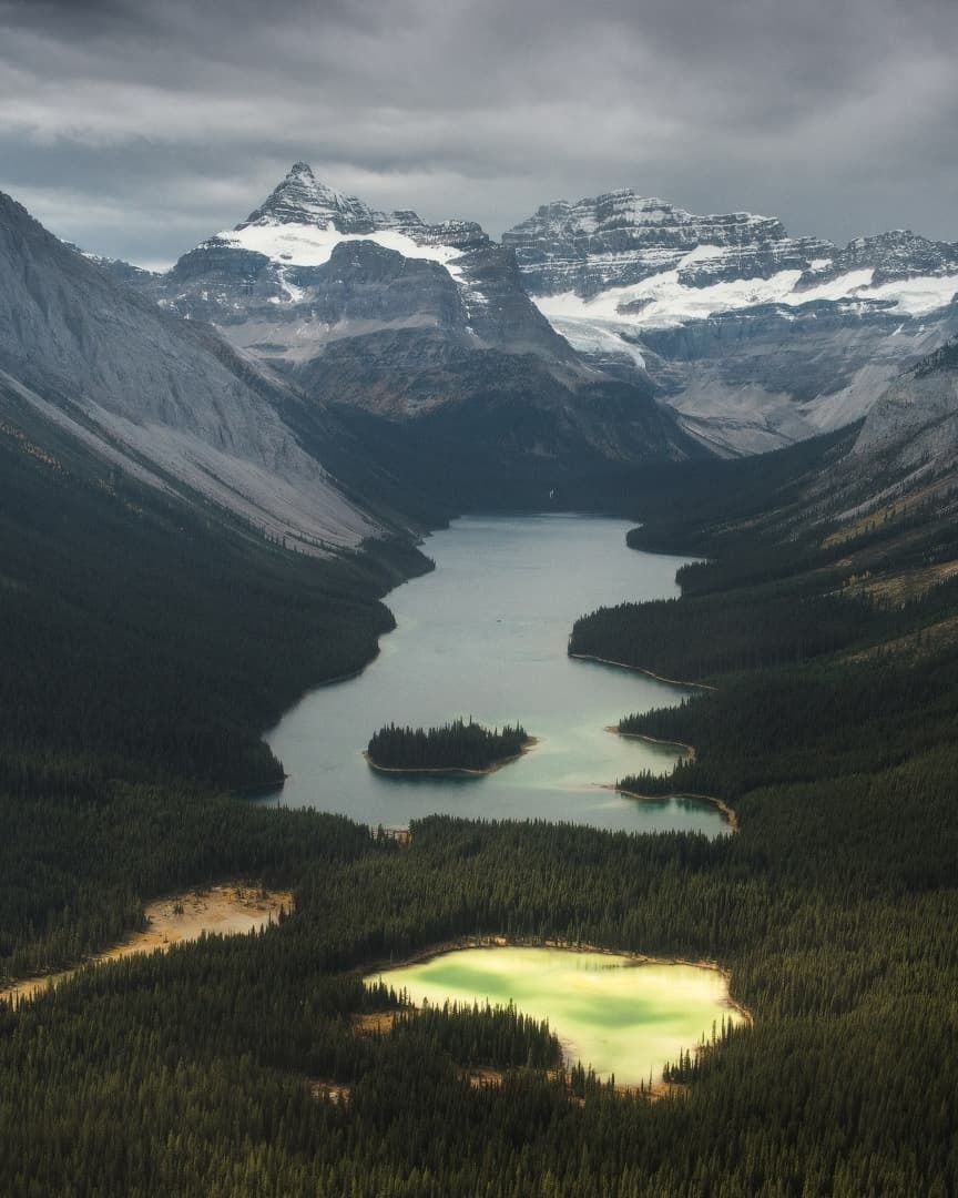 Canada - Canada, Nature, Autumn, Forest, The mountains, The photo, beauty of nature, Longpost