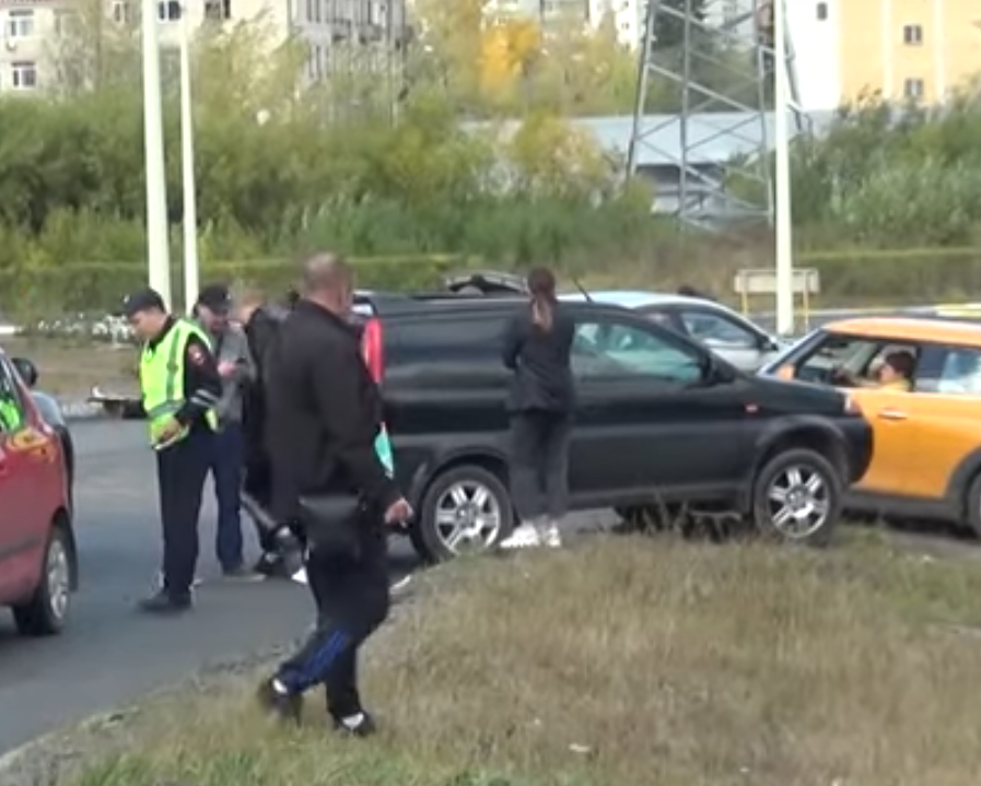 Epic accident 19 cars - Road accident, Crash, Chelyabinsk, Slovenliness, Police, Auto, Repair, Video, Longpost