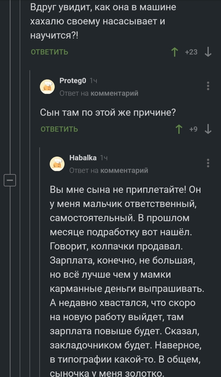 А ведь такие есть на самом деле - Длиннопост, Учитель, Комментарии на Пикабу, Скриншот, Юмор