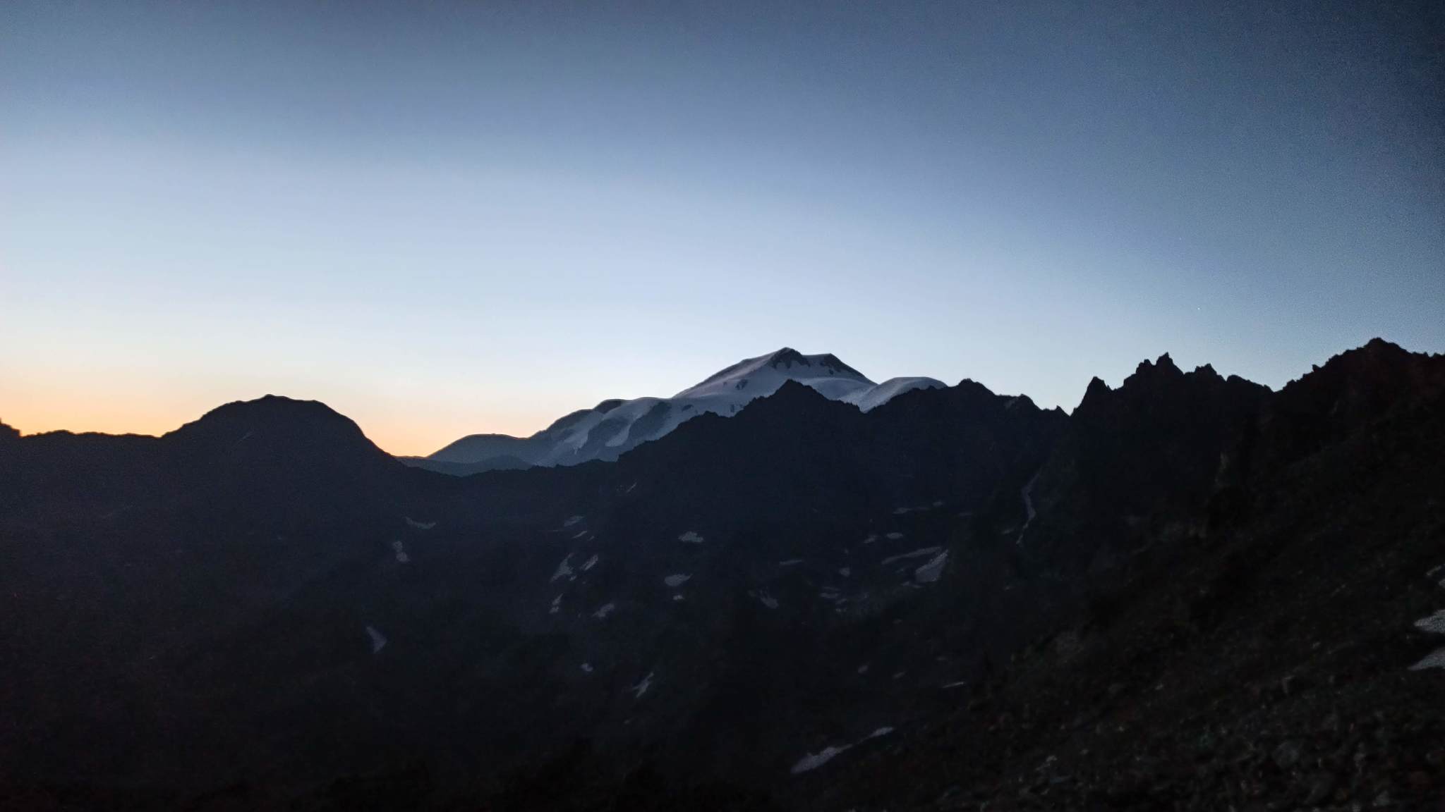 Double-headed Elbrus - My, The mountains, Elbrus, Caucasus