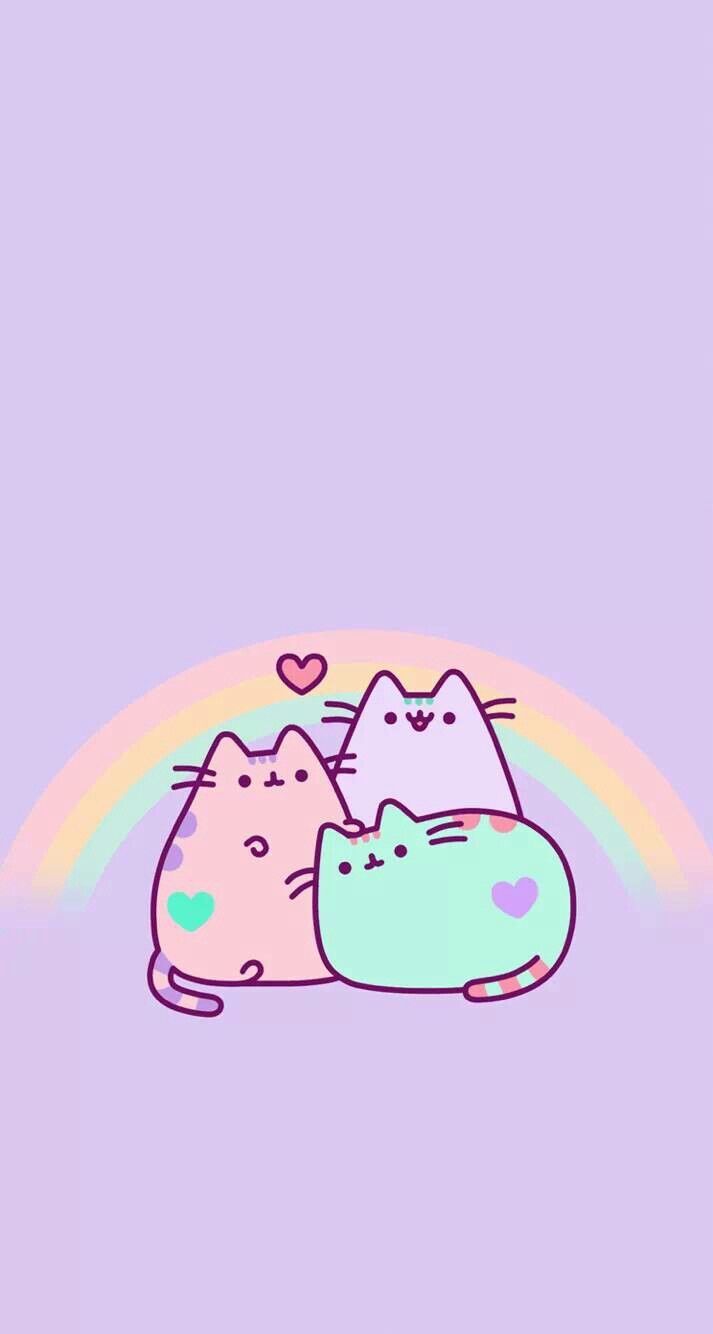 Cool cats (selection, but not so huge) Pusheen the Cat!!! - Pusheen, cat, Milota, Phone wallpaper, A selection, Longpost