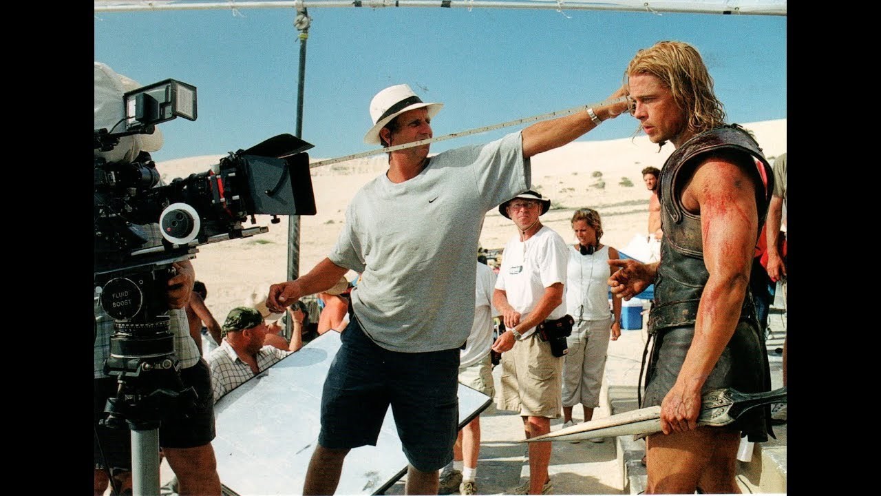 A little bit of nostalgia 58: Behind the scenes Troy - Troy, Movies, Actors and actresses, Behind the scenes, Photos from filming, Brad Pitt, Eric Bana, Sean Bean, , Wolfgang Peterson, Diane Kruger, Longpost, Orlando Bloom