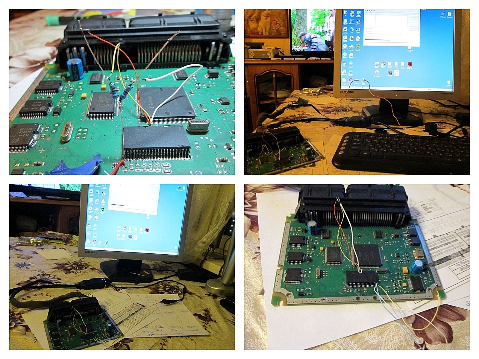 Do-it-yourself two-profile engine control unit 1.8t. - My, With your own hands, Auto electrician, Electronics, Mechanic, Tuning, Auto repair, Repairers Community, Longpost