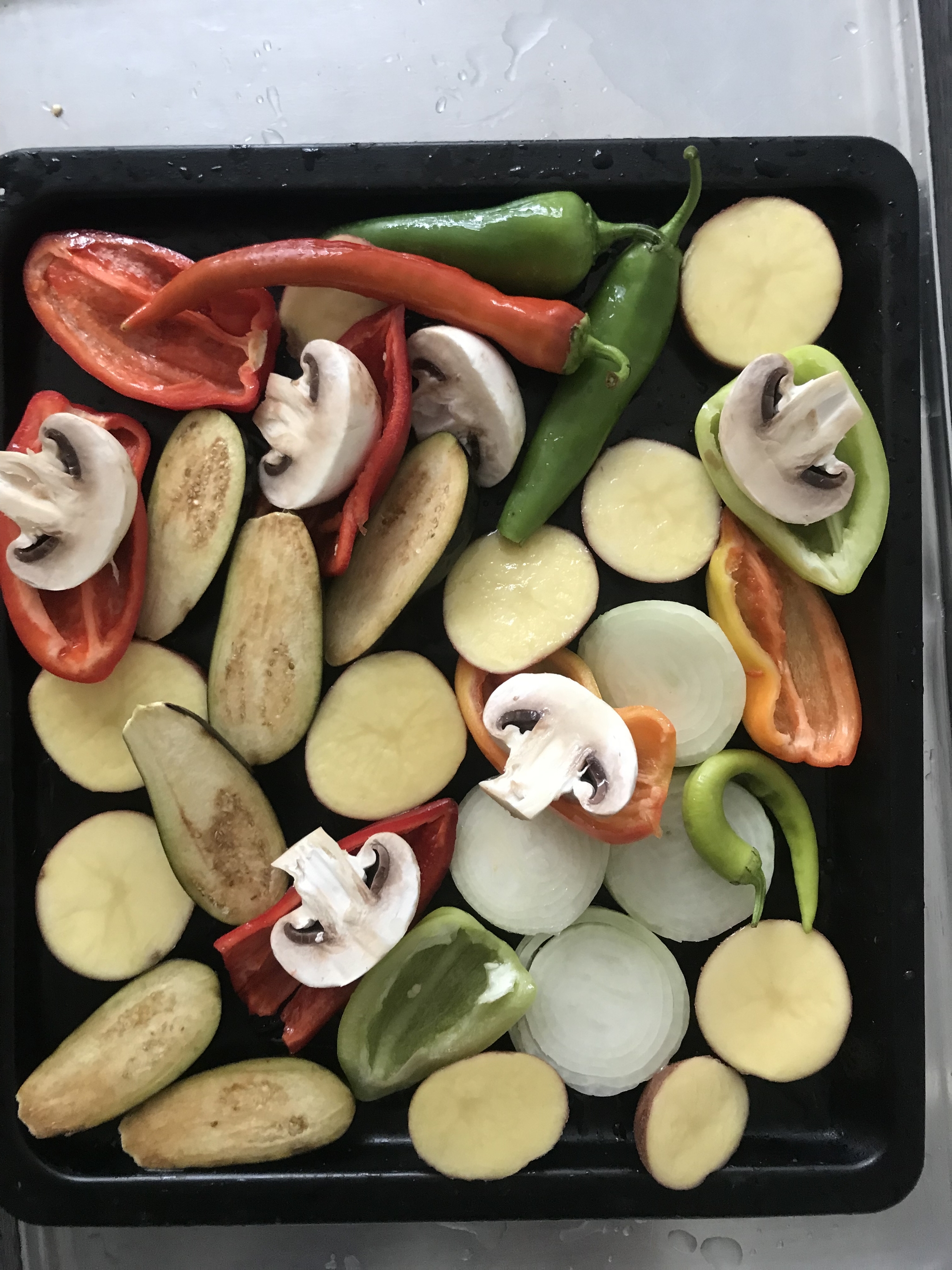 Roasted vegetables are delicious! - My, Vegetables, Recipe, Yummy, Longpost