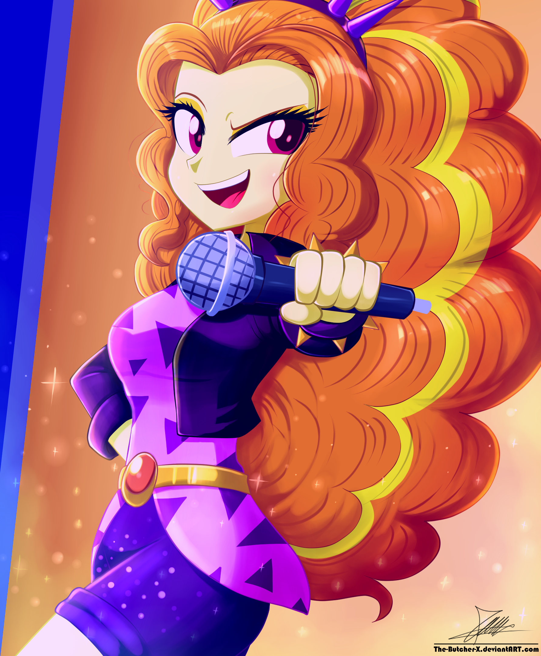 Сирена - My Little Pony, Equestria Girls, Adagio Dazzle, Thebutcherx