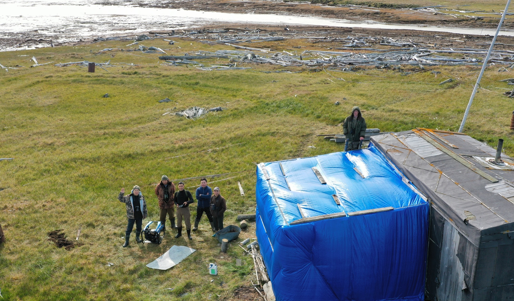 Kolyma notes, Part III Bear Islands (First half) - My, Kolyma, Sea, Arctic, Archeology, Travels, Polar bear, Гусь, Video, Longpost, East Siberian Sea