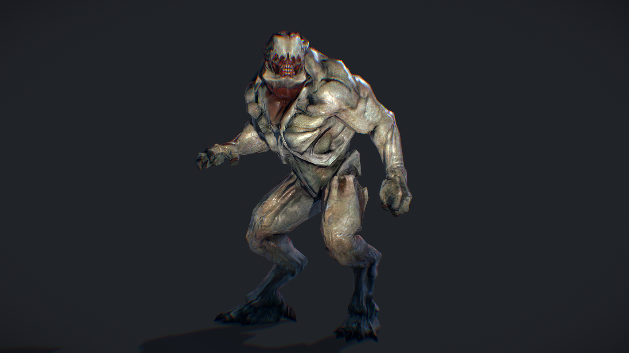 Just a perfectly ripped hellnight with a doom - My, Doom, Doom 3, Sketchfab, 3D