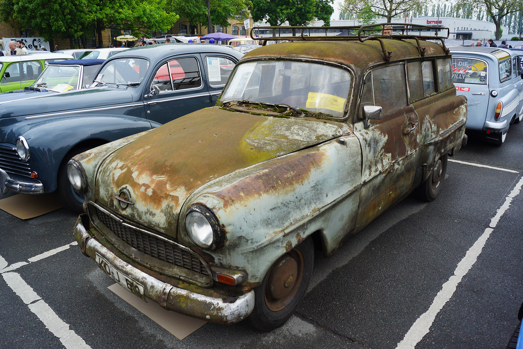 Opel Olympia Rekord 1953 года | Пикабу