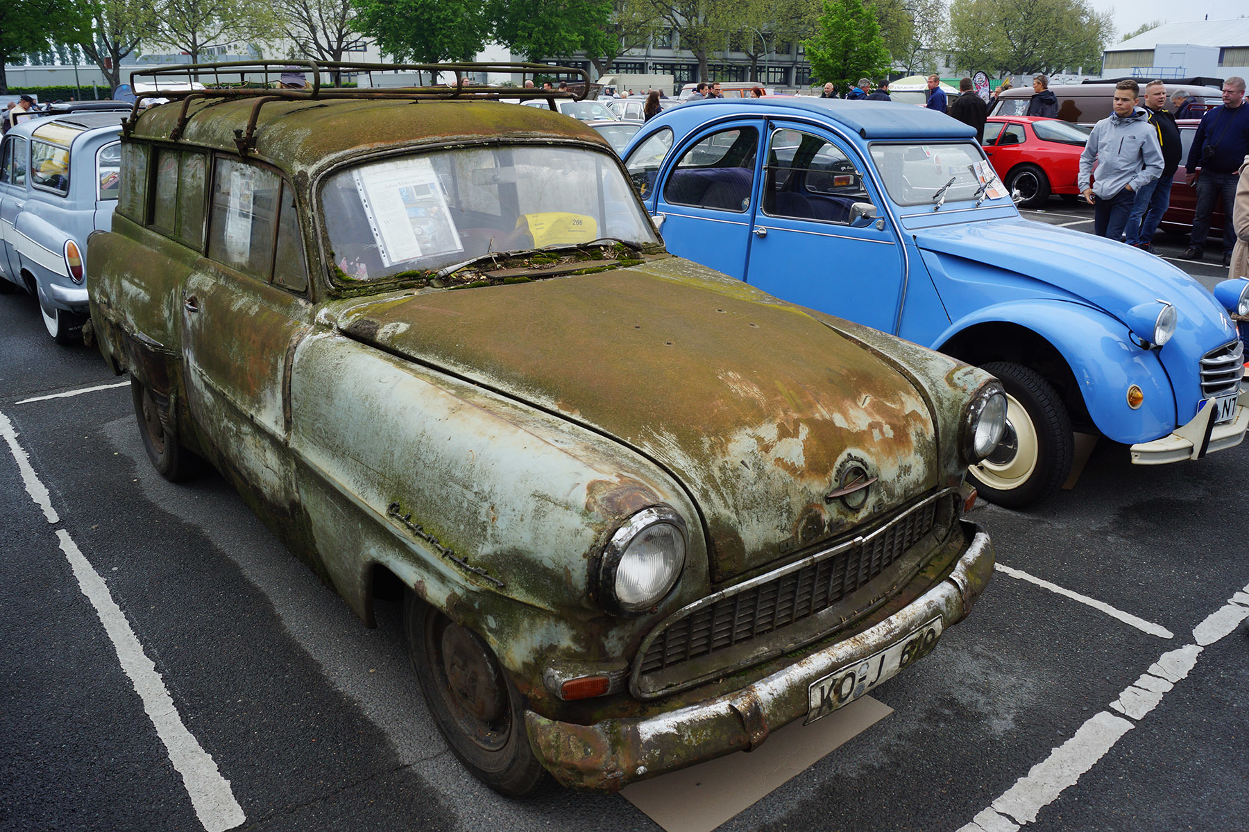 Opel Olympia Rekord 1953 года | Пикабу