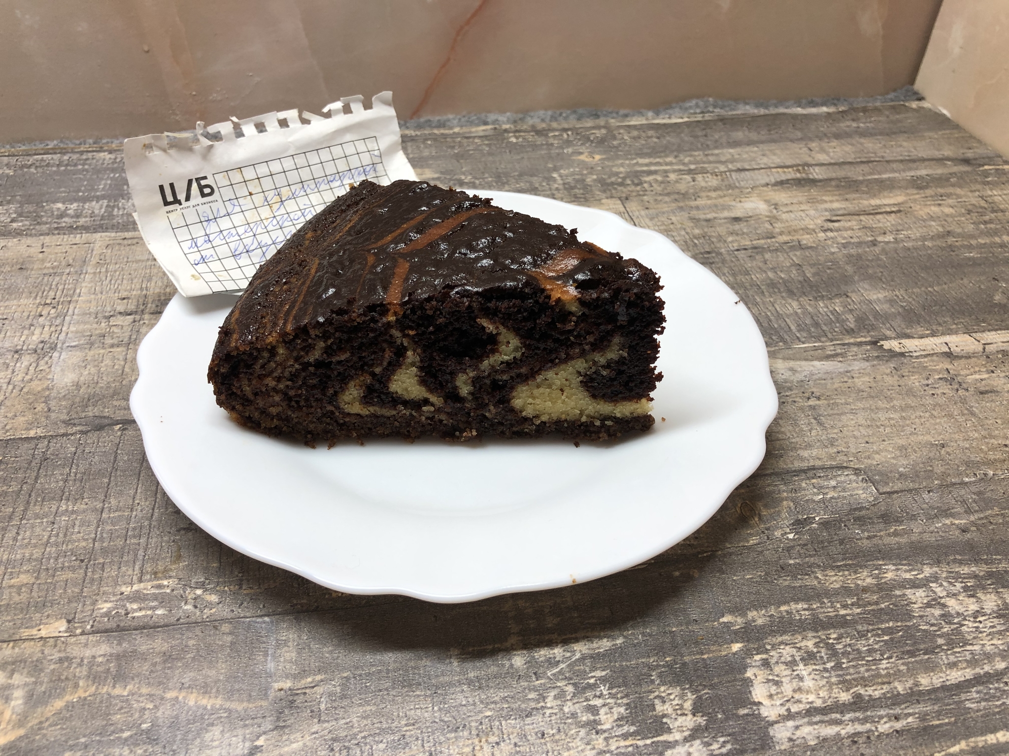 Десерт из манной крупы с шоколадом