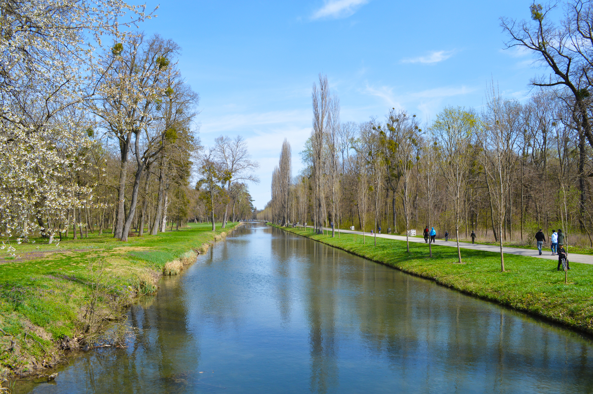 Viennese Laxenburg Park (Schlosspark Laxenburg) - My, Vein, Austria, Europe, The park, Nature, Pond, Lock, May, , Spring, Walk, 2021, Nikon d3200, Longpost