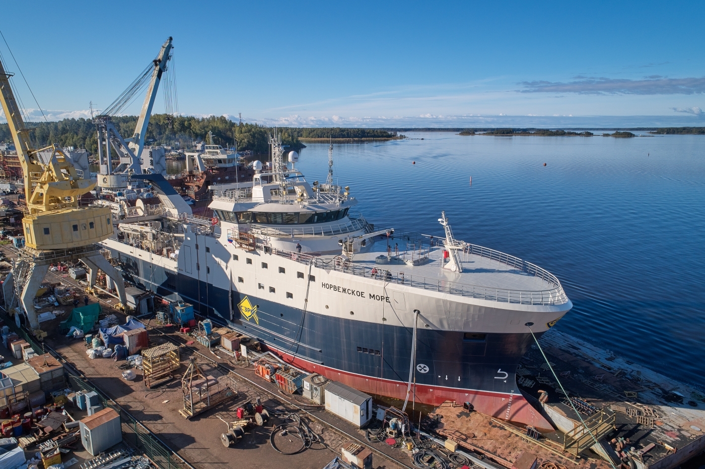 Траулер «Норвежское море» передан заказчику - Судостроение, Траулер