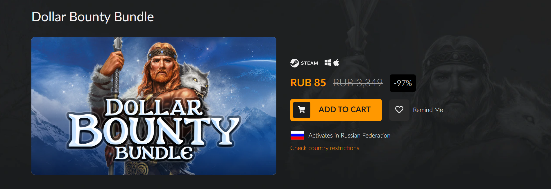 [Fanatical] Dollar Bounty Bundle (10 игр за $1/€0.99/85 рублей) - Ключи Steam, Компьютерные игры, Скидки в Steam, Длиннопост, Не халява