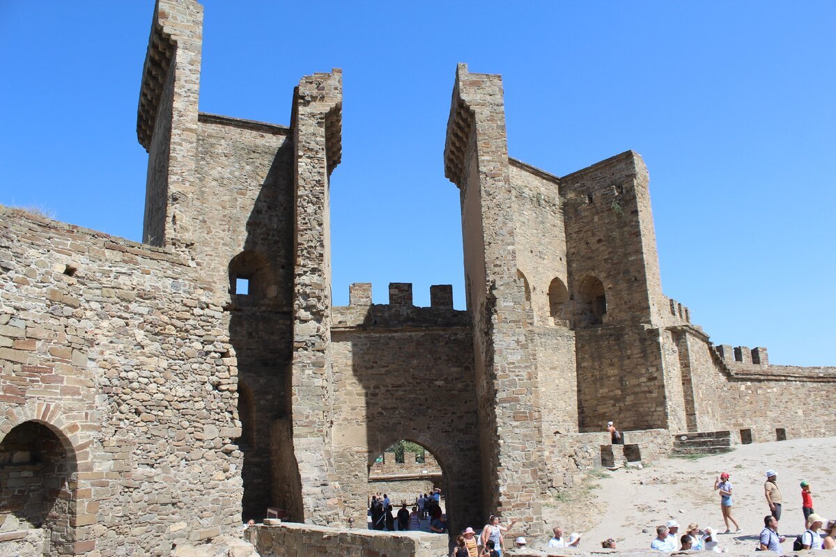 Trip to Crimea. - My, Genoese Fortress, The city of Sudak, Relaxation, Crimea, Longpost, The photo