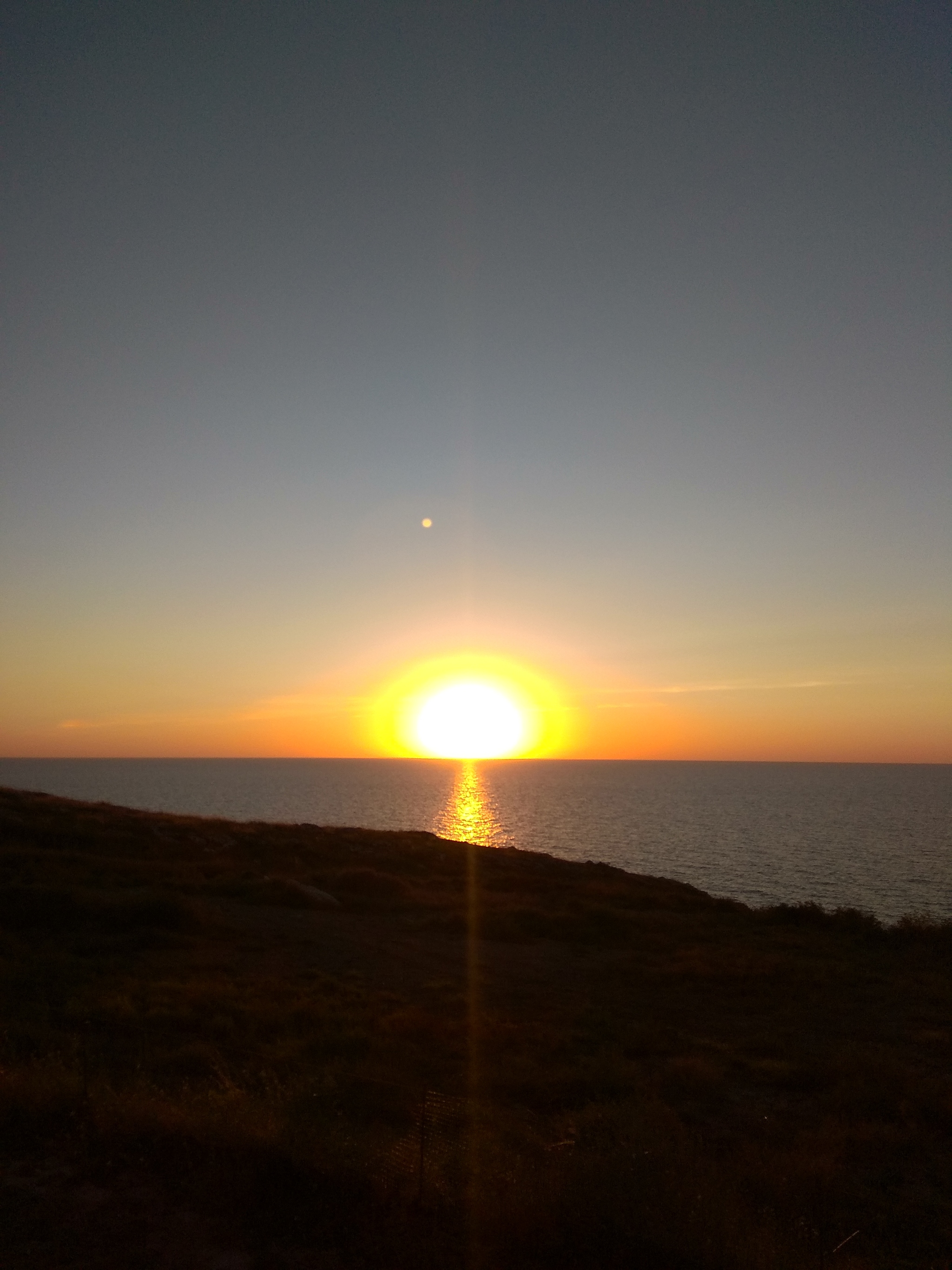 Sunsets near Shelkino, Crimea - My, Crimea, Sunset, Shchelkino, Longpost