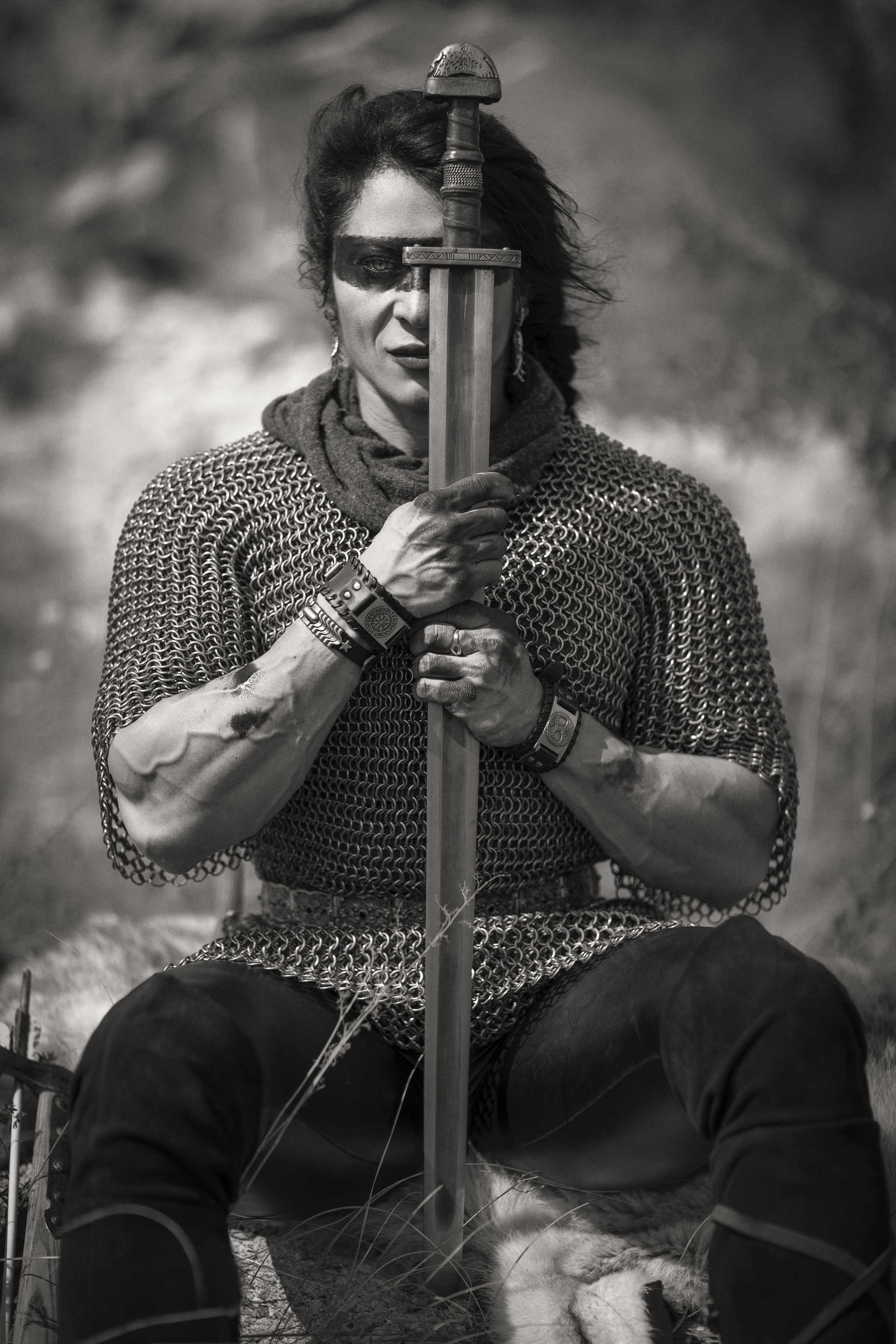 photoviking - My, Викинги, PHOTOSESSION, Steel arms, Ancient Warriors, Longpost, Girls