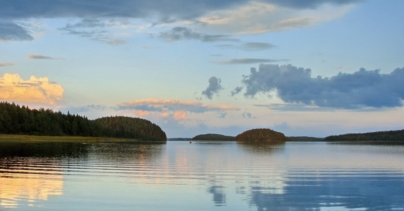 Lake Janisjarvi - Nature, Карелия, Lake, Coub, Longpost