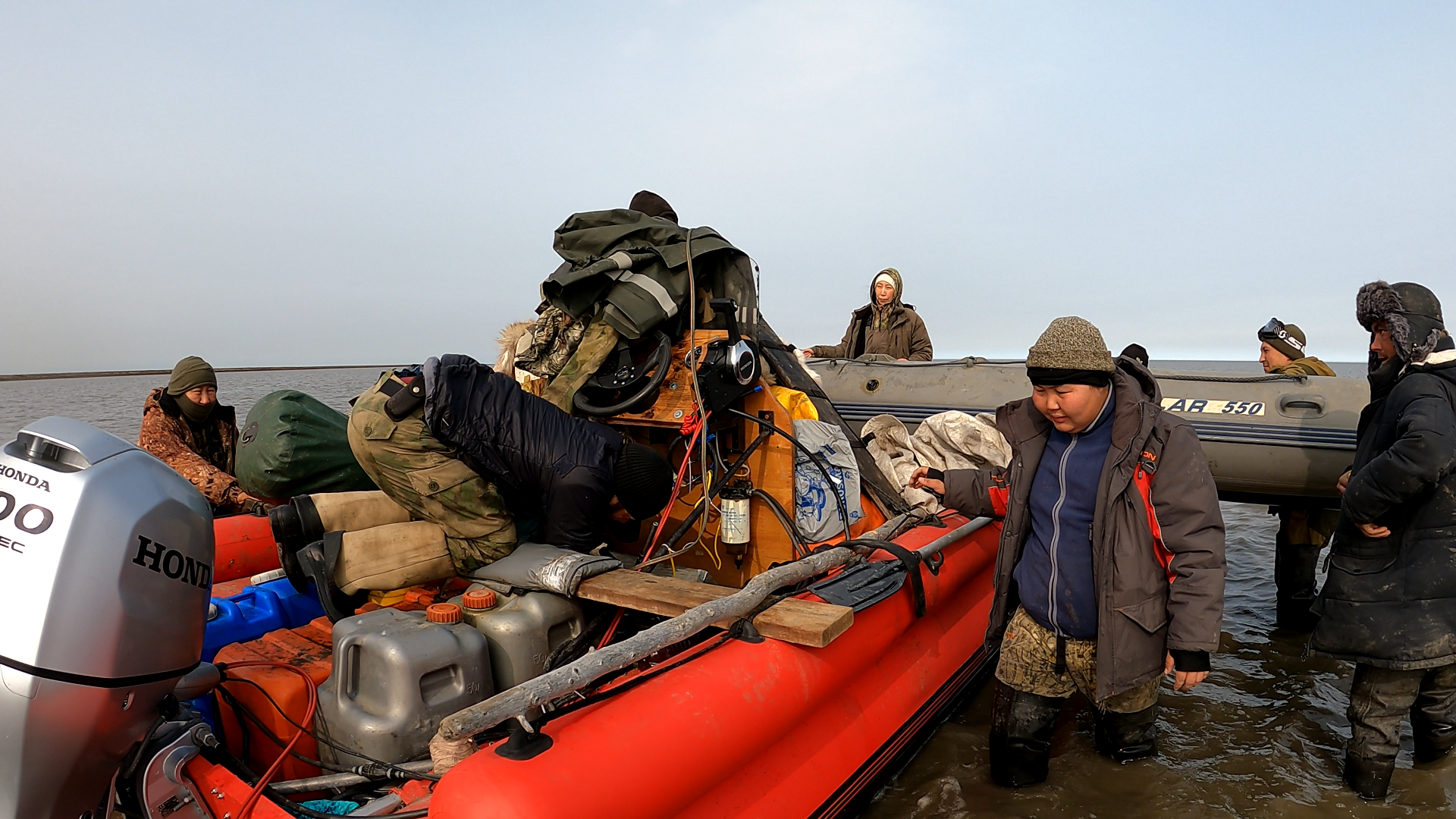 Kolyma notes, Part III Bear Islands (First half) - My, Kolyma, Sea, Arctic, Archeology, Travels, Polar bear, Гусь, Video, Longpost, East Siberian Sea