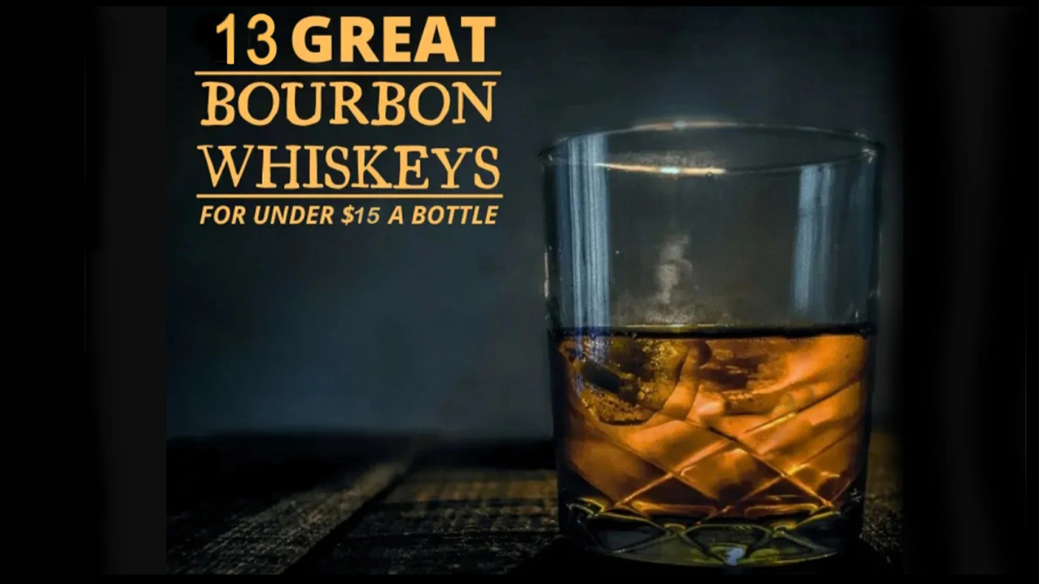 Top 5 bourbon brands from the bottom of the shelf. - My, Bourbon, Whiskey, Alcohol, Longpost