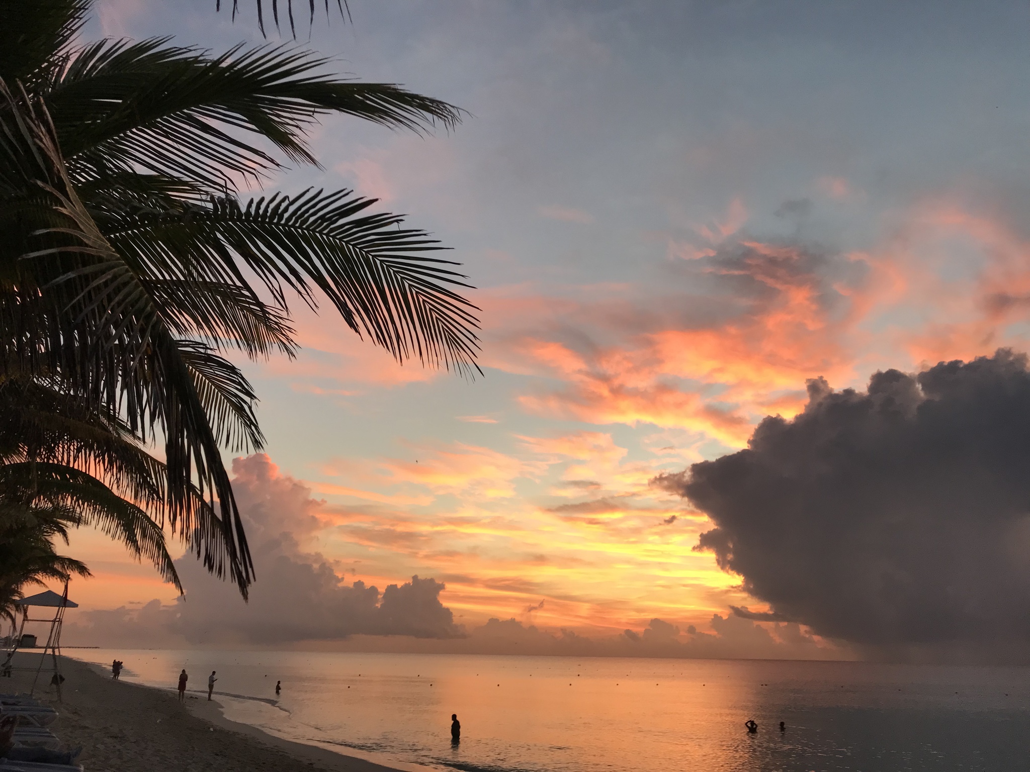 Sunrise in the Yucatan - My, Mexico, Yucatan, Sea, dawn