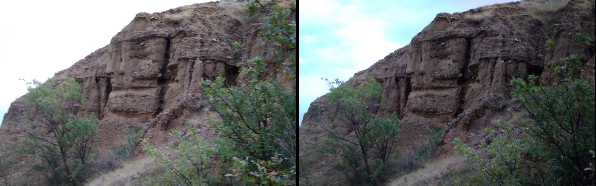 Clay troll castle 2 - My, Stereophotography, Stereograms, Stereoscope, The mountains, Mystic, Longpost