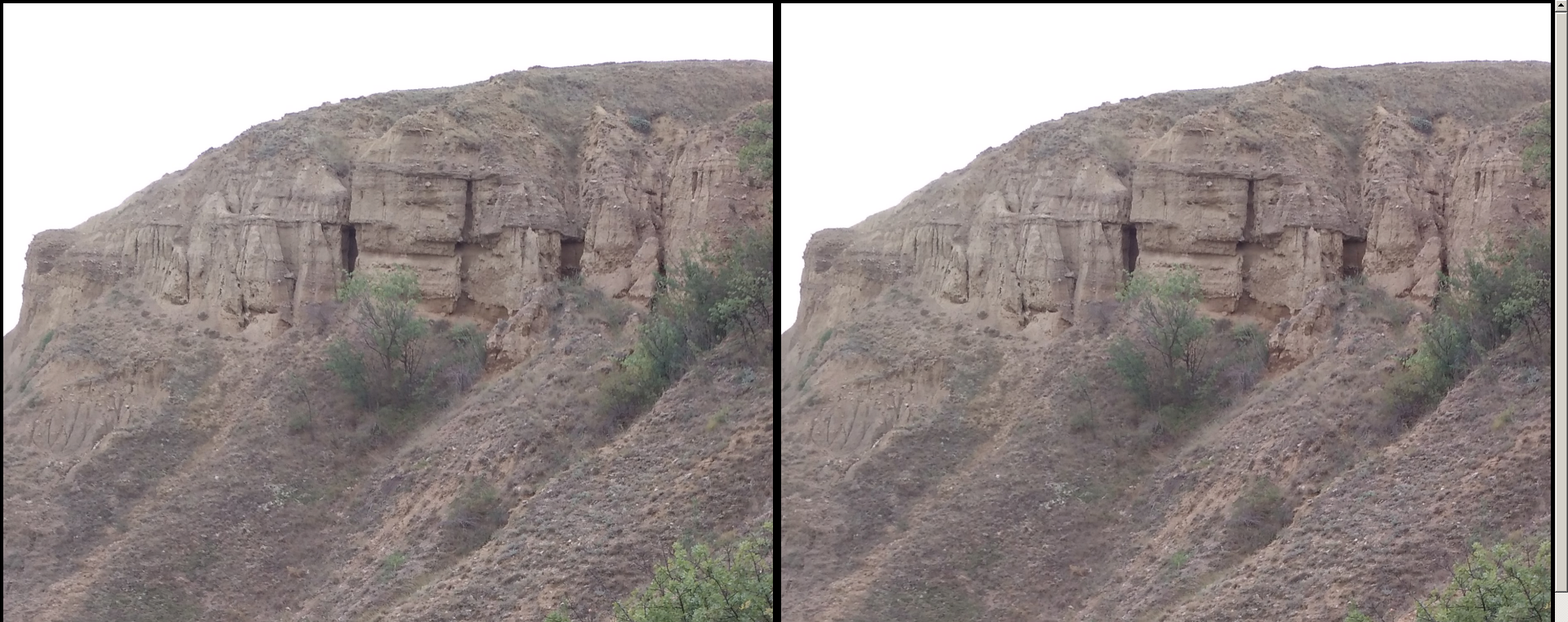 Clay troll castle 2 - My, Stereophotography, Stereograms, Stereoscope, The mountains, Mystic, Longpost