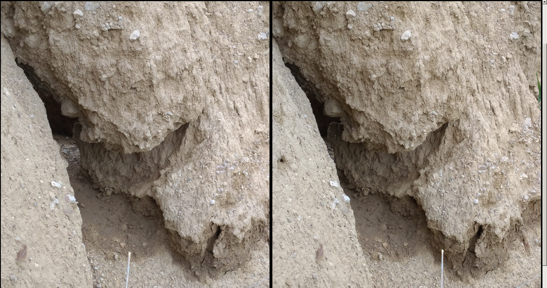 Clay troll castle 2 - My, Stereophotography, Stereograms, Stereoscope, The mountains, Mystic, Longpost