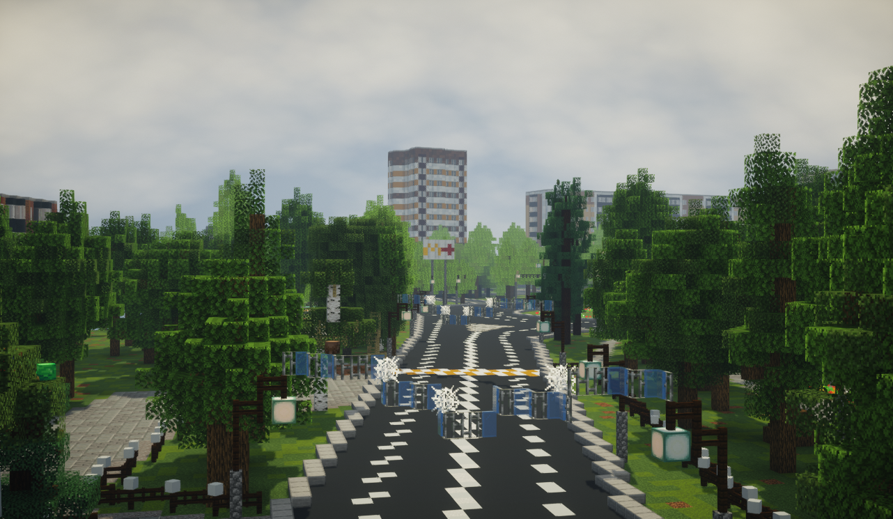 Sterlitamak in Minecraft - My, Minecraft, Games, Town, Sterlitamak, Longpost