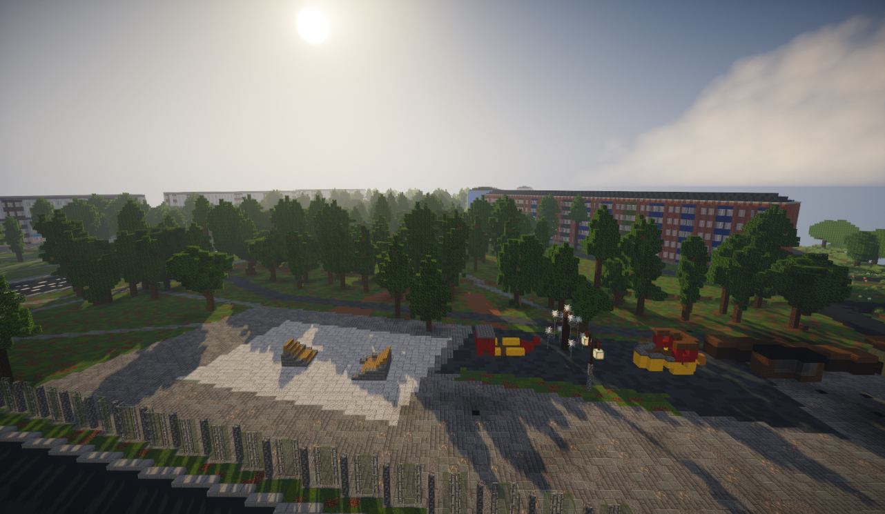 Sterlitamak in Minecraft - My, Minecraft, Games, Town, Sterlitamak, Longpost