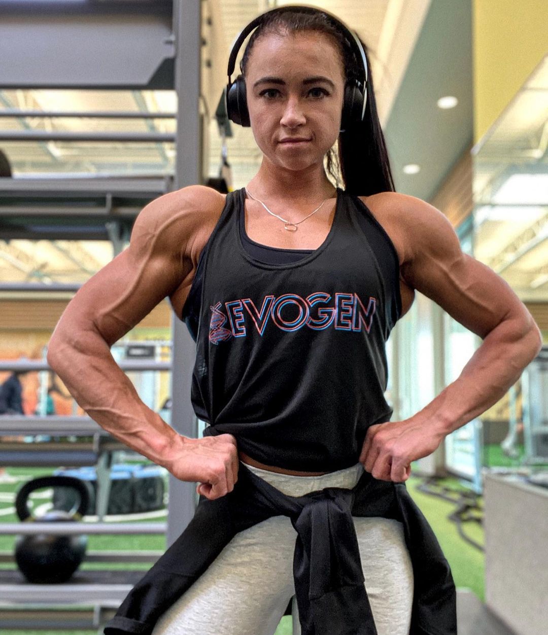 Taylor Rochelle - NSFW, Strong girl, Girls, Sports girls, Bodybuilders, Body Fitness, Fitness, The photo, Video, Longpost