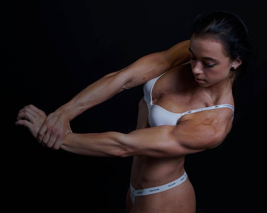 Taylor Rochelle - NSFW, Strong girl, Girls, Sports girls, Bodybuilders, Body Fitness, Fitness, The photo, Video, Longpost