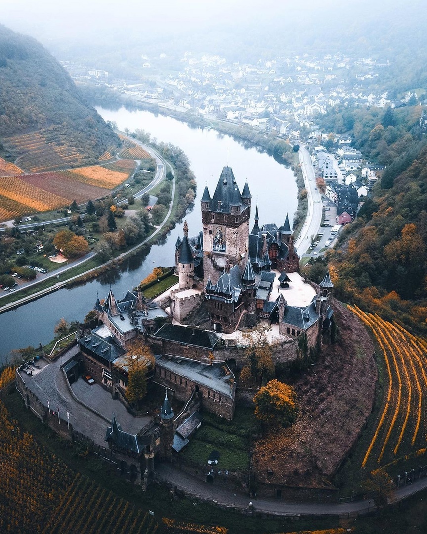 Cochem, Germany - The photo, Germany, Cochem, Europe, River, Lock