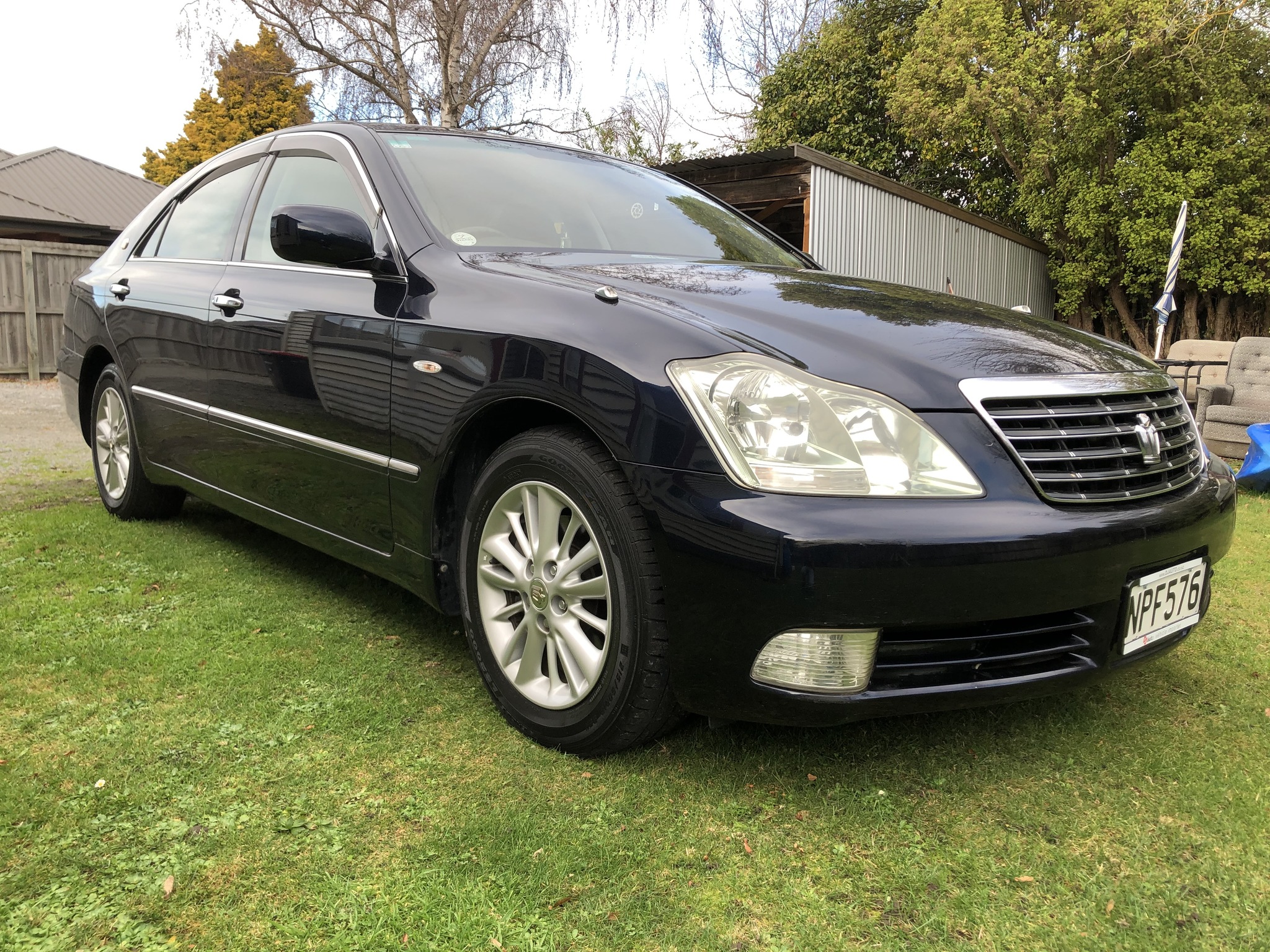 Toyota Crown S180 3.0L 2005 with 62 thousand kilometers - My, Toyota crown, Japanese car industry, Video, Longpost